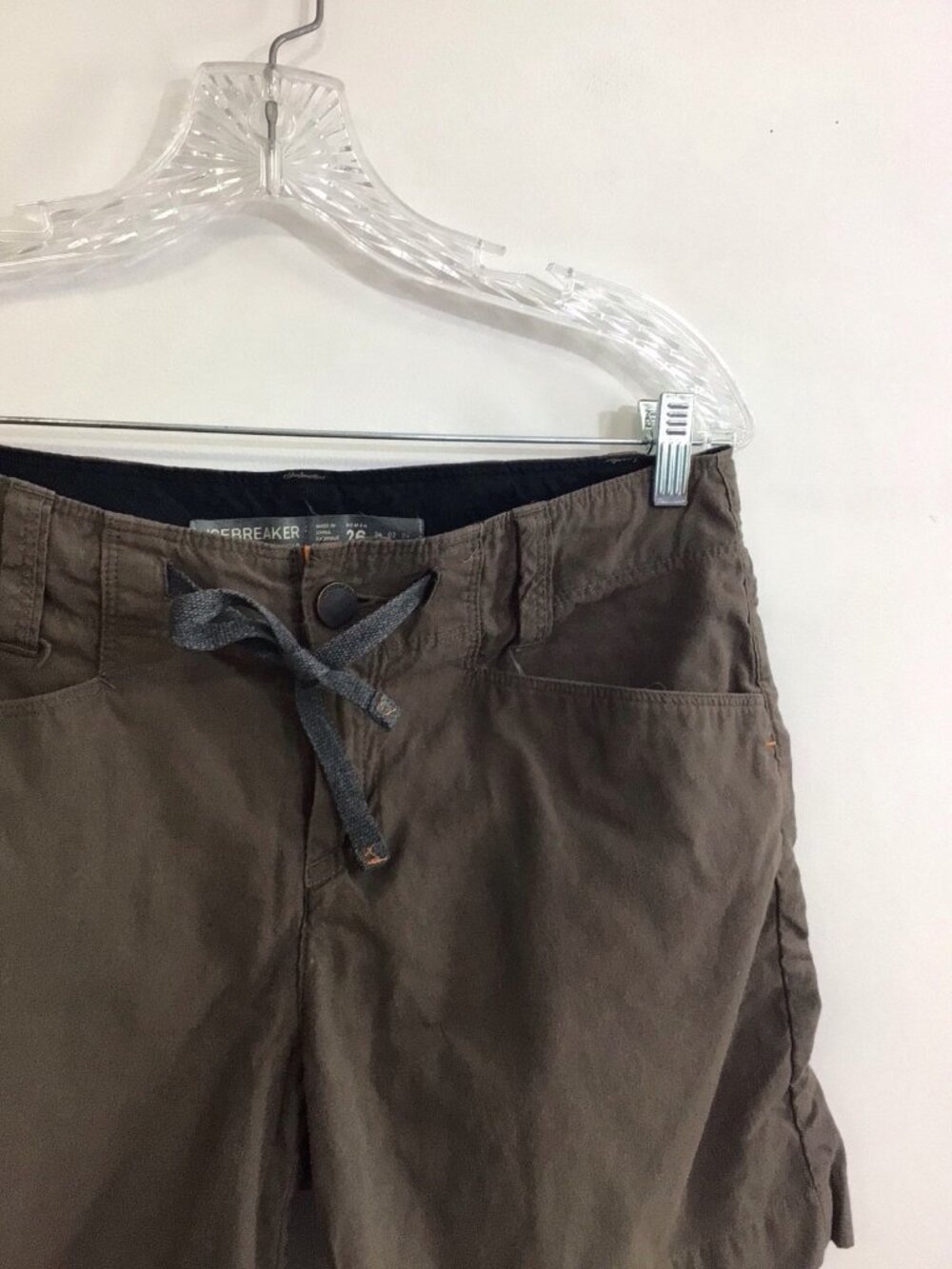 Icebreaker Hiking Shorts Wool Blend Womens 2 - Picture 6 of 7